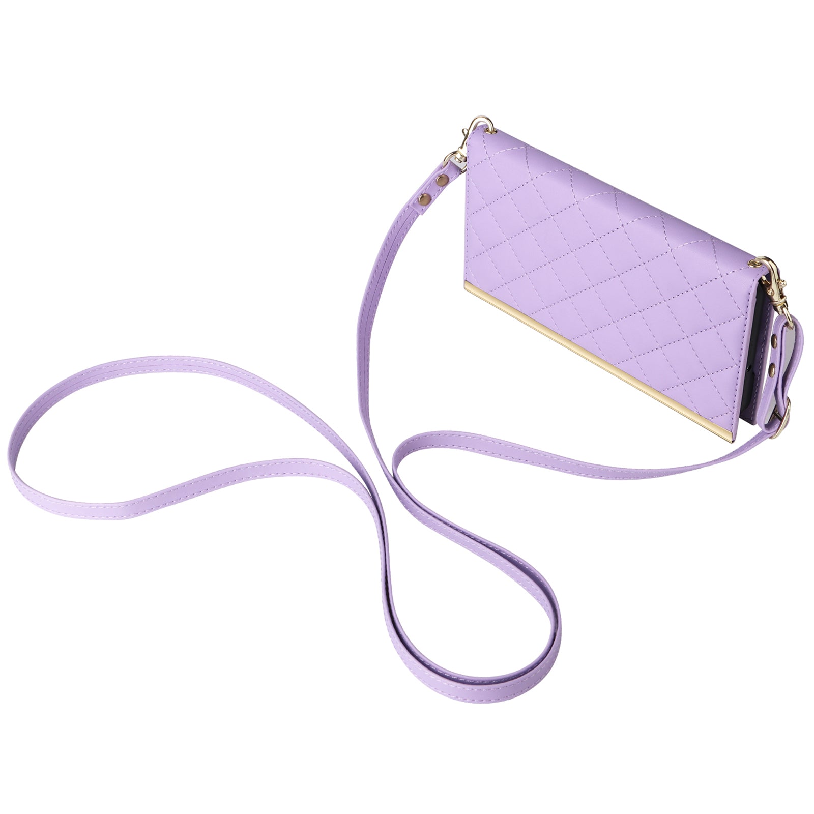 For Samsung Galaxy S24 Stand Wallet Phone Case PU Leather Flip Cover with Shoulder Strap For Samsung Galaxy S24 Stand Wallet Phone Case PU Leather Flip Cover with Shoulder Strap